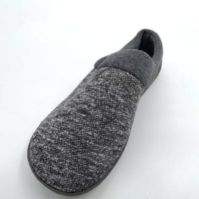 China Color men slippers shoes cashmere and cotton fabric large size durable striped thick unique home slippers for men for sale