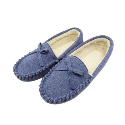 China New Elegant Warm Light Women Loafers Indoor Slippers for sale