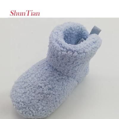 China China import high quality home light blue flat boots for kids for sale