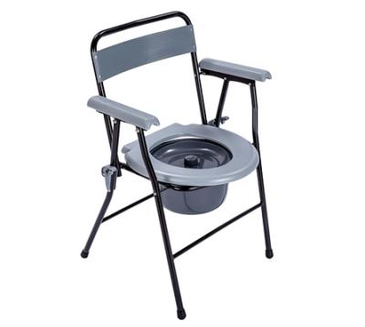 China Rehabilitation Therapy Provides Effective and Affordable Toilet Walking Aids Popular Bedroom Commode Chair for Elderly and Disabled People for sale