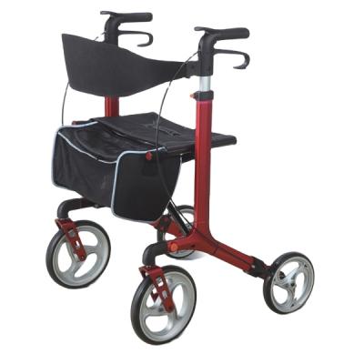 China Portable Hot Sales European Design Lightweight Walker Rollator For Elderly for sale