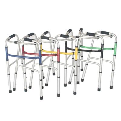 China Adjustable Height Aluminum Elder Walker With Good Price 100 Kg for sale