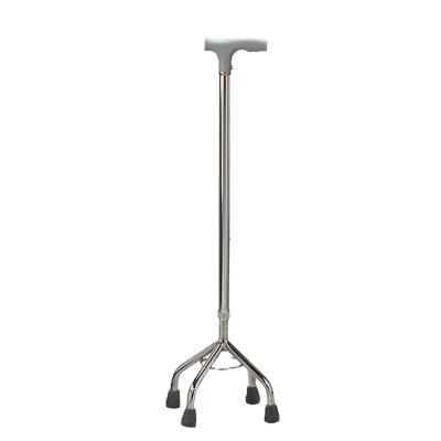 China Height Adjustable Older Man Outdoor Multifunctional Quadruped Walking Stick for sale