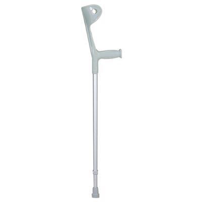 China Height Adjustable Elbow Adjustable Aluminum Crutch Orthopedic Walking Stick For Disabled for sale