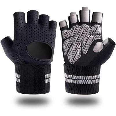 China Home\Gym\Outdoor Sports Sports Performance Cycling Half Finger Gloves Men Women Weightlifting Gym Fitness Gloves Weight Lifting Gym for sale