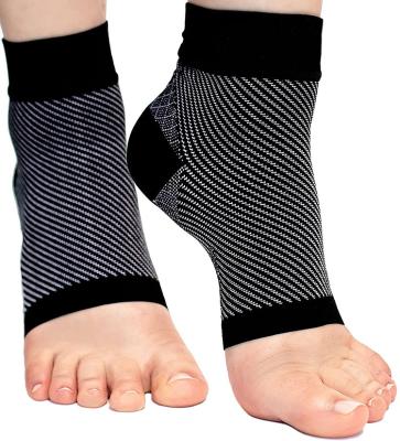 China Daily Life + Sports Foot Support Ankle Compression Brace Heel Sleeve Ankle Pain Relief Neuropathy Nano for sale