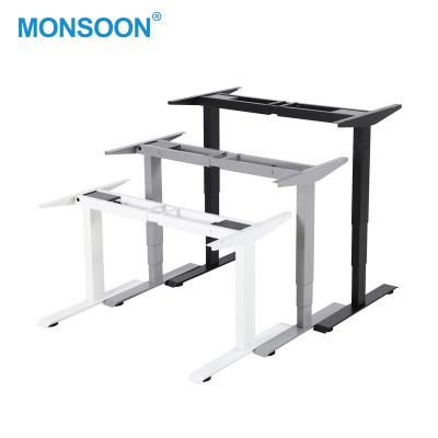 China Foldable High Quality Adjustable Standing Frame Factory Automatic Computer Desk Table for sale