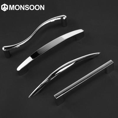 China Fantastic Cabinet Quality Stainless Steel Lever Classic Main Door Handle Steel Handle for sale