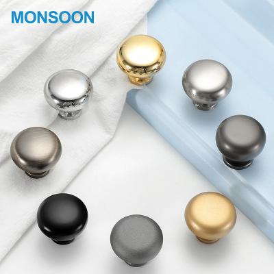 China Contemporary Crystal Glass Knob With Plastic or Zinc Alloy Low Door Drawer Cabinet Wardrobe Pull Handle for sale