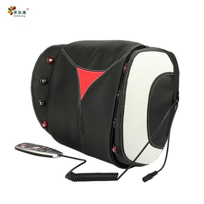 China Carbon fiber heating high quality waist massager magnet therapy shiatsu massage pillow arc back neck and back massager for sale