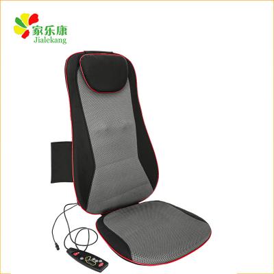 China Comfortable high quality back massage cushion with vibrating infrared heat function with headrest for chairs for sale