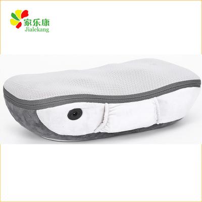 China Jade Heat Face Lifting Massager Anti Aging Device With Rechargeable Jade Heat Neck Massager Pillow for sale