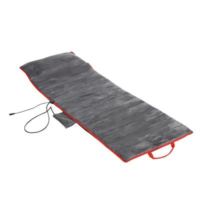 China Portable Heating Comfortable Massage Mattress Massager LM-3005 Body Vibration Mat Pad for sale