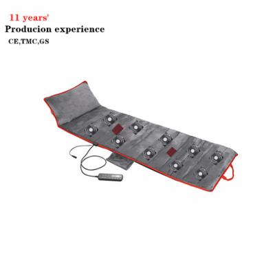 China Body Vibration Massage Mattress With Vibrating Heat Massage Bed Massage Pad Heating Therapy for sale