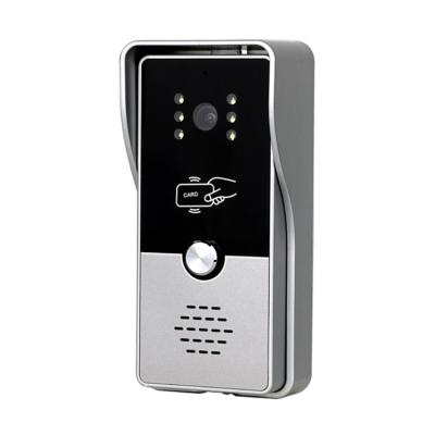 China ABS Outdoor Waterproof Villa Station Detection Camera Intercom Door Entry System for sale