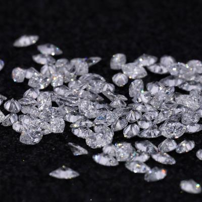 China Color Play Or Fire Around Cut 1.3mm Excellent Various Size DEF Color VS Lab Grown Loose Diamond for sale