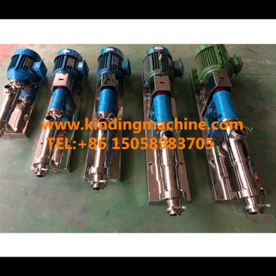 China For Products Positive Displacement Screw Pump High Viscosity Micro Single Screw Pump for sale