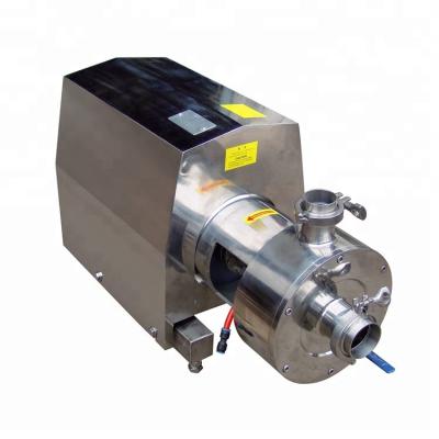 China Liquid With Suspended Solids Online High Shear Homogeneous Emulsifier / Mixer / Homogenizer / Pump For Cosmetic for sale