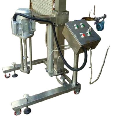 China High Shear Emulsifier Liquid Electric Lifting Top Homogenizer / High Shear Mixer for sale