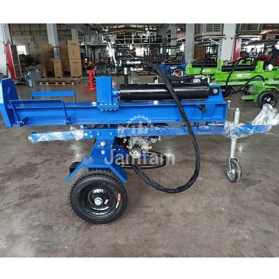 China Farms 22 TON Petrol LIFAN Engine Log Splitter Hydraulic Wood Log Crusher CE EPA for sale