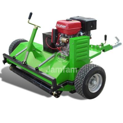 China Farms Jamfam Cutting Width 1.2m/1.5m Height Adjustable Atv Flail Cut Lawn Mower With 15 Hp Gasoline Engine For Sale for sale