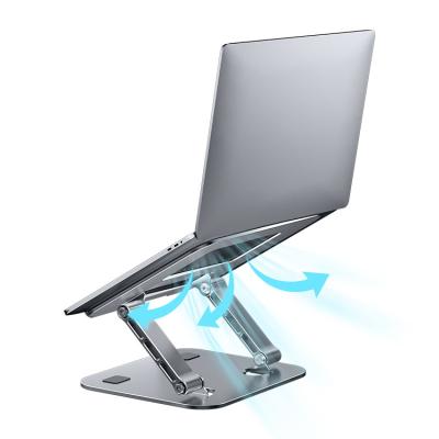 China New Portable Hot Selling Foldable Storable Desktop Laptop Stand Notebook Stand Holder for iPad/Macbook for sale