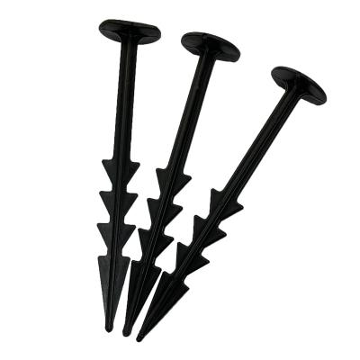 China Garden Work Hot Selling Barbed Plastic Garden Peg Anchor Bolt for sale