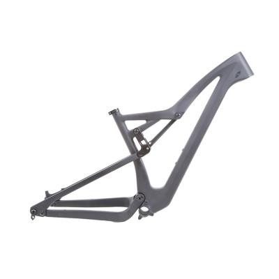 China 2021 High Strengh Bicycle Mountainbike Full Suspension Carbon Bike Frame for sale