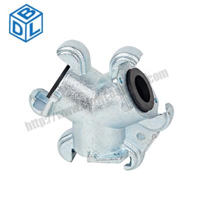 China Crops Connector Claw Three Way Couplings for sale