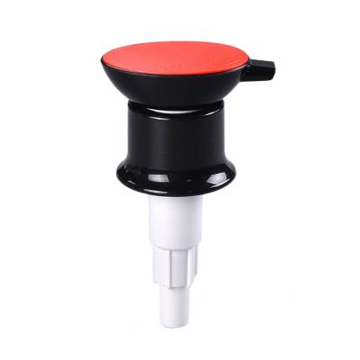 China 33/410 32/410 Plastic Lotion Dispenser Pump Red Black Color For PET Bottles for sale