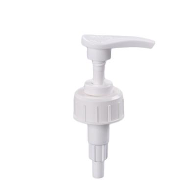 China 38mm PP Hand Sanitizer Pump Dispenser , Screw Lock Hand Pump Soap Dispenser for sale