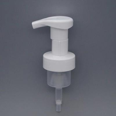 China 43/410 Plastic Dispenser Push Pump , Clipped Lock Facial Cleanser Pump for sale