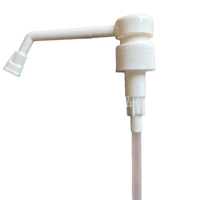 China White Fine Mist 1.5cc Long Nozzle Spray Pump With Screw Lock for sale