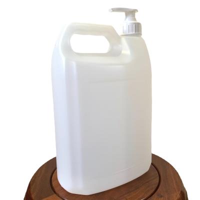 China Refillable Plastic HDPE Bottle , 1 Gallon Empty Shampoo Bottles for sale