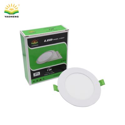 China High quality new industrial hot sale 3W 6W 9W 12W 15W 18W 24W 30W round led panel light for sale