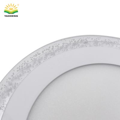 China Industrial Manufacturer Round Different Models Double Ultra Color Two Colors Led Panel Light for sale