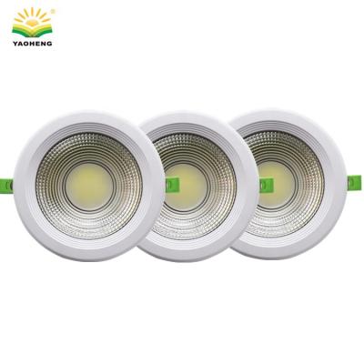 China Modern professional CE certificate energy star 2 years warranty cob frame downlight 5w 10W 15W 20W 30W for sale