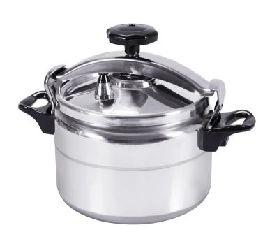 China Sustainable French Style Aluminum Gas Pressure Cooker With Polishing Surface 3L 4L 5L 7L 11L for sale