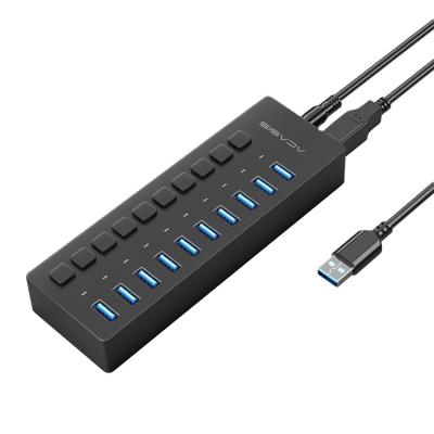 China Mobile Devices .desk Computer Eu Plug 10 Port 3.0 Port Usb Hub For Laptop,PC,Computer,Mobile Hdd for sale