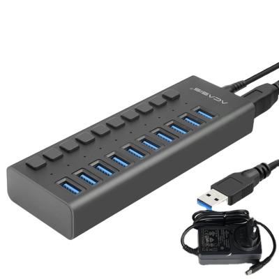 China High Speed ​​And Stable High Quality Rocktek 4k 3.0 Data +usb Hub 10 Ports For Surface for sale