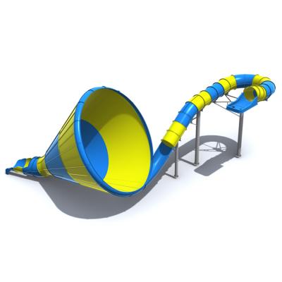 China Metal COWBOY Boomerange Water Slide Factory Manufacturersin Most Popular Water Park Equipment for sale