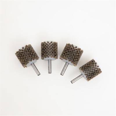 China Machinery Repair Shops HL--073 Cheap Price Tool Steel Boar Brown Hair Collar Cleaning Brush for sale