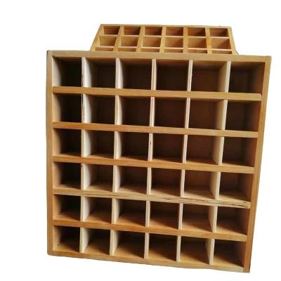 China Machinery Repair Shops HL--104 New Arrival Textile Machinery Accessories Coiling Rotating Frame Use Square Wooden Box Tray for sale