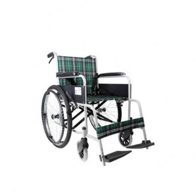 China Comfortable Healthcare Supplies Medical Product Folding Lightweight Steel Wheelchair for sale