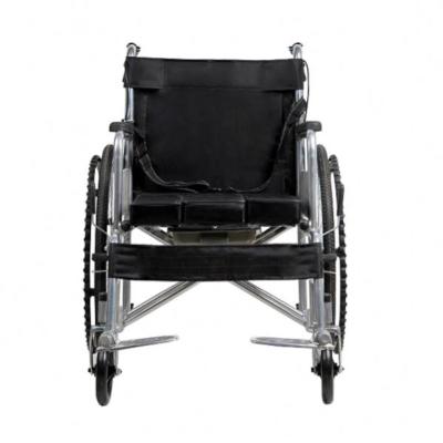 China Competitive Price Steel Commode Wheelchair Type Comfortable With Toilet Hole for sale