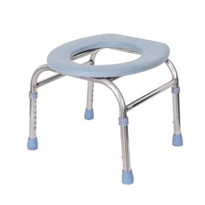 China Cheap Hospital Stainless Steel Hospital Folding Toilet Chair for sale