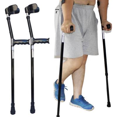 China For Crutch Convenient Arm Elbow Type Good Quality Telescopic Non-slip Armpit Crutch for sale