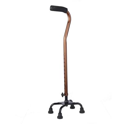 China Hospital Hot Selling Four Legs Of Cane For Old Disabled Adjustable Walking Crutches for sale