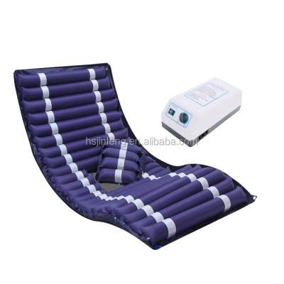 China PVC Hospital Bed Medical Use Foldable Plastic Inflatable Air Mattress With Toilet Hole for sale