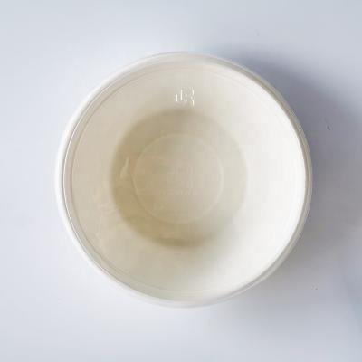 China Round 750ml Round 750ml Warmpack Eco Friendly Biodegradable Disposable Bagasse Deli Compostable Bowls With Lids for sale